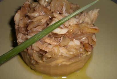Thumbnail for Bacalhau desfiado com Puré de Grão