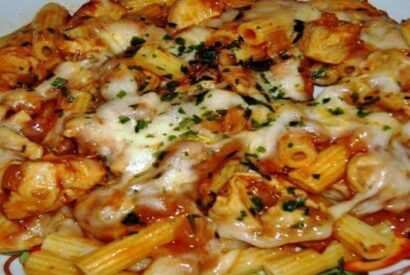 Thumbnail for Macarronada de Peito de Frango Gratinado