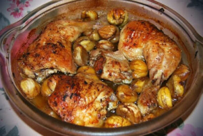 Thumbnail for Receita Fácil e Pratica de Frango Assado com Castanhas