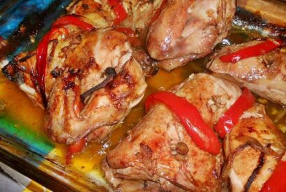 Thumbnail for Frango no Forno com Pimentos Vermelhos
