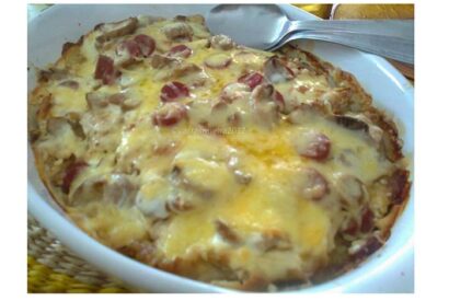 Thumbnail for Bifes de Peru com Cogumelos e Natas no Forno