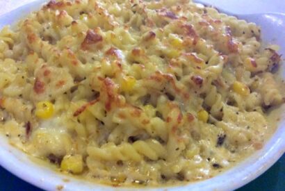 Thumbnail for Fusilli Gratinado com Frango – Receita Fácil