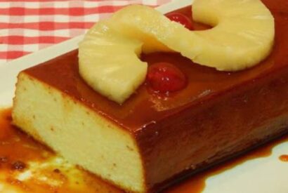Thumbnail for Pudim flan de ananás
