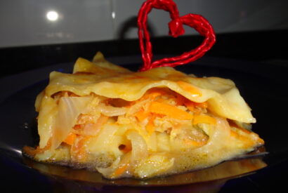 Thumbnail for Lasanha de bacalhau com legumes