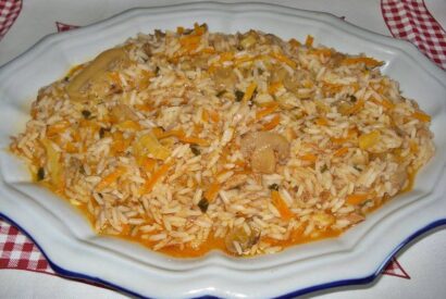 Thumbnail for Arroz de Atum e Cogumelos