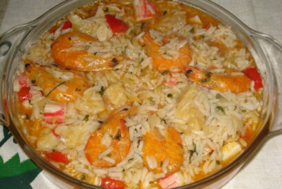 Thumbnail for Arroz de Bacalhau com Gambas e Delicias do Mar – Uma verdadeira delicia!