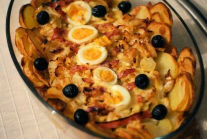 Thumbnail for Bacalhau com maionese no forno