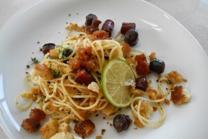 Thumbnail for Esparguete Crocante C/ Farinheira, Linguiça e Morcela