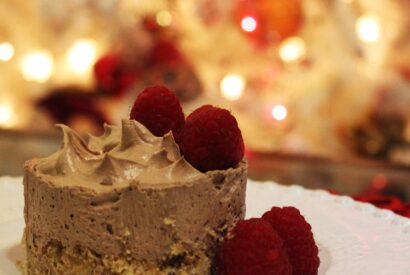 Thumbnail for Mousse de chocolate com biscoitos de manteiga