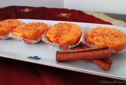 Thumbnail for Queijadinhas de abóbora com laranja e canela
