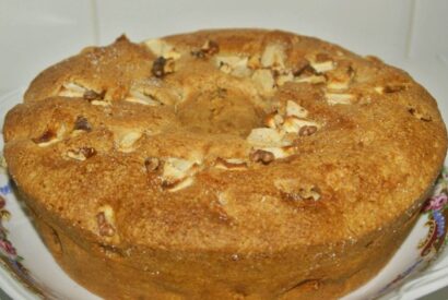 Thumbnail for Bolo de Maçã Canela e Nozes fácil de fazer delicioso e excelente para acompanhar um chá