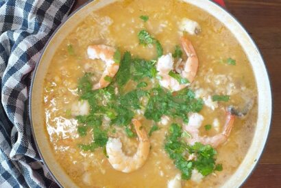 Thumbnail for Arroz Cremoso de Tamboril e Camarão