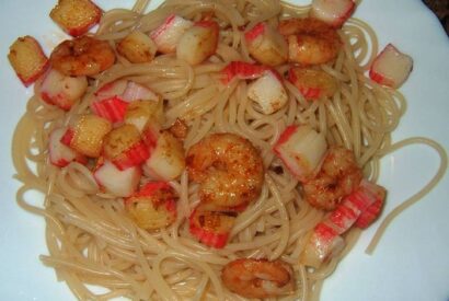 Thumbnail for RECEITA RÁPIDA DE ESPARGUETE DE CAMARÃO E DELÍCIAS DO MAR
