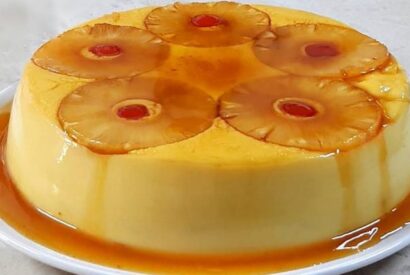 Thumbnail for Pudim de natas e ananás (não vai ao forno)