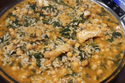 Thumbnail for Grão com Espinafres e Arroz