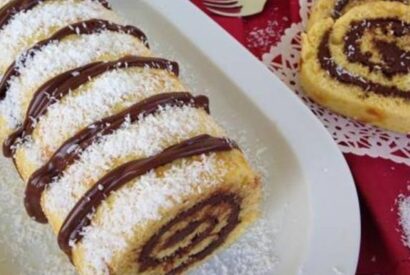 Thumbnail for Torta de Coco e Nutella – Fica tão boa…