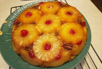 Thumbnail for Bolo de Ananas Invertido que fica com um sabor magnifico!