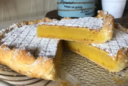 Thumbnail for Tarte de Amêndoa Cremosa e Fácil – Receita Irresistível