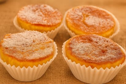Thumbnail for Queijadinhas de Leite Fofinhas – Uma Receita Simples e Irresistível!