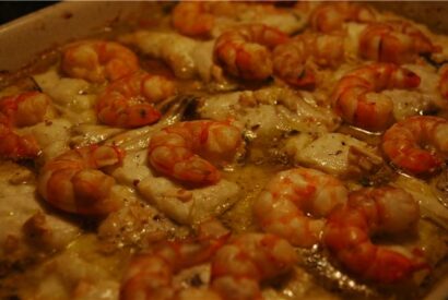 Thumbnail for Filetes de Peixe-Espada no forno com Camarão