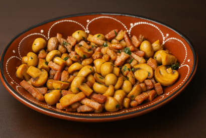 Thumbnail for Petisco de Bacon e Cogumelos  – Receita Fácil e Saborosa