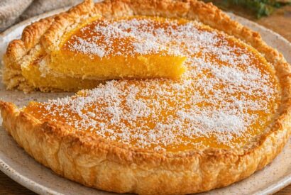 Thumbnail for Tarte de coco e iogurte fácil, húmida e deliciosa, receita simples e perfeita