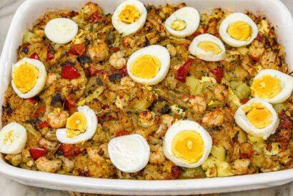 Thumbnail for Bacalhau com Miolo de Camarão no Forno que fica divinal…