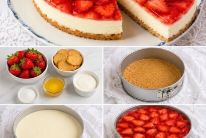 Thumbnail for Cheesecake de Morango o melhor que já provamos…