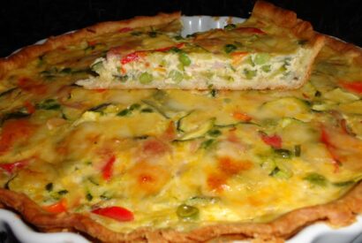 Thumbnail for A Quiche de Legumes leve, saborosa e muito fácil de preparar