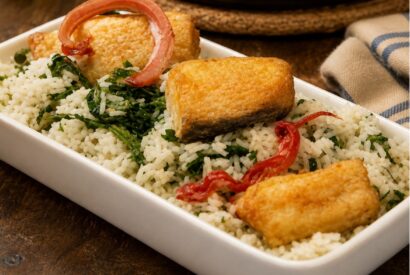 Thumbnail for Bacalhau Frito com Arroz de Grelos