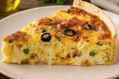 Thumbnail for Quiche de Bacalhau com Azeitonas
