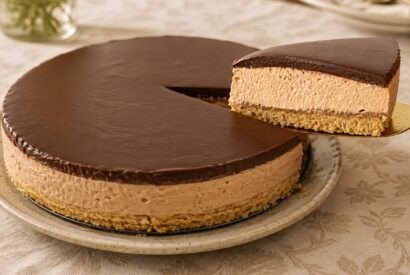 Thumbnail for Cheesecake de Café e Chocolate – Uma Sobremesa Irresistível