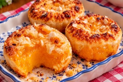 Thumbnail for Queijadinhas Cremosas de Amêndoa